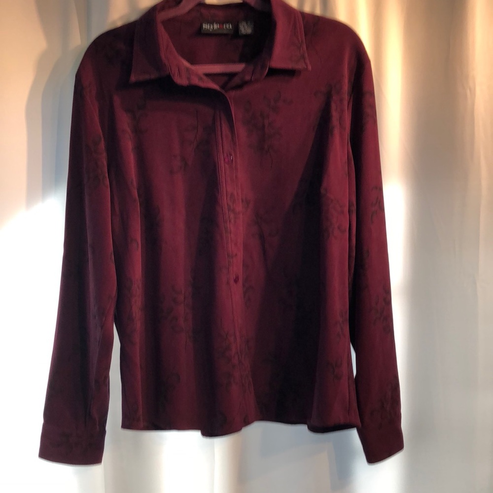 Style & Co Button Down Shirt - Size 16 - Picture 1 of 4